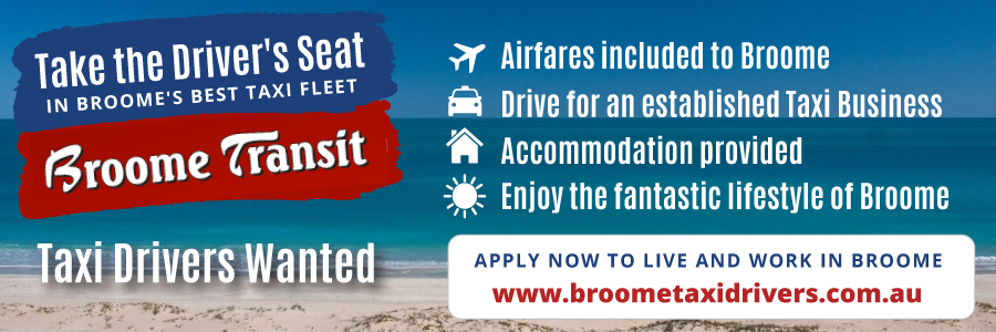 Taxi Drivers Wanted in Broome